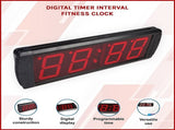 Digital Timer Interval Fitness Clock with LED Display for Home Gym Workouts V63-798767