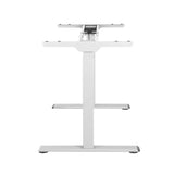 Artiss Standing Desk Frame Only Dual Motor Motorised White HASD-268-WH