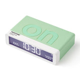 Lexon Flip Classic Reversible Alarm Clock PANTONE - Green V398-LD-LR157PT-M