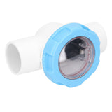 2in Visible Check Valve Non Return Anti Backflow Accessories for Swimming Pool One Way Pipe V1294-YM0901-3111200304711