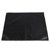 Grill Heat Shield Mat Fiberglass Rain and Fire Proof Easy Cleaning Grill Fence Protector for Outdoor V1294-YM0901-3111250044013