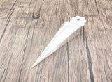 50 Pack of Clear Pyramid Triangle Shaped Small Clear Gift Box - Bomboniere Jewelry Gift Party Favor V382-50CONEPVCBOX
