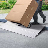 VEVOR Door Ramp, 3" Rise, 800 lbs Load Capacity, Door Ramp for Wheelchairs, Aluminum V952-PJSMJLPD3YC76Z2UAV0