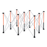 Portable Folding Workstand, 1264 x 1264 mm Collapsible Workbench, 1589 kg Weight Capacity, No V952-BXSGZTPPSL4FOJFJN001V0