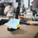 Ticket Holder Black Plastic Easy Access Space-Saving for Restaurant and Office 4Pcs V1369-AZ3-W-16783