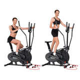 Everfit Exercise Bike 5 in 1 Elliptical Cross Trainer Home Gym Indoor Cardio EB-F-ELLI-02-5IN-BK