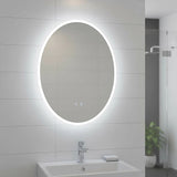 Oval Mirror LED Anti-Fog Illuminated Bathroom Living Room V63-840611