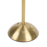 Small Pleated Table Lamp Iron Fabric Soft Lighting Bedside Nightstand Desk Lamp for Bedroom Living V1294-YM0901-3119250067813