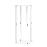 Wedding Flower Stand, 10PCS 50cm Column Flower Stand, Floral Stands with Acrylic Laminate, V952-HLHJLFT10J505M19U001V0