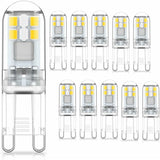 G9 LED Bulbs 1.5W Equivalent To 20W Halogen Light Cool White 6000K, Ac 220-240V, Non-Dimmable, Mini V1188-MS-227-0764