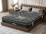 Giselle Bedding Queen Mattress 35cm Euro Top with Graphene Cooling Comfort Medium Firm MATTRESS-E-ATLAS-35-Q