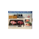 Defrost Express Defrosting Meat Tray - Miracle Aluminium Thawing Plate Board Mat V238-SUPDZ-19291554938960