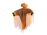 Hanging Pumpkin Ghost with Sound Battery Powered Rotatable Head Light Up Ghost Pumpkin Decoration V1294-YM0901-3115240055611