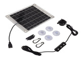 Solar Water Pump Kit 20W Submersible for Fountain Pond Bird Bath Irrigation Adjustable Water Volume V1294-YM0706-3111230186411