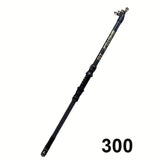 Ultra-hard carbon fiber fishing rod 3m, with anti-slip handle and metal ground inserts - suitable V1102-HEYG-001