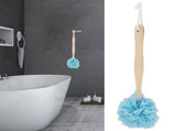 5PCS Long Handle Bath Ball Scrubbing Bath Shower Back Brush Scrubber Bathroom SuppliesBlue V1294-YM0901-3112200128913