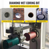 VEVOR Diamond Core Drill, 4"/101mm Diameter Core Drill Bit, 14"/355mm Concrete Core Drill Bit, V952-JGSKZYC414INVFN1OV0