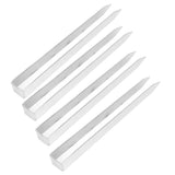 4 Pcs U Shaped Stakes Heavy Duty Stainless Steel Ground Pegs U Shape Rose Arch Ground Anchors for V1294-YM0901-3111240228111
