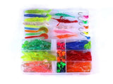 Fishing Jigs Mega Box with Jig Heads and Tools, MultiColor V1237-ZY-506-0181