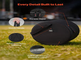5-Piece Drum Case Set, 600D, Padded Drum Bags for Bass, Tom, and Snare, Thick Padding, Lightweight V952-GSNBNJB5JTJZ56BHD001V0