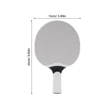 2-Pack Double-Sided Rubber Table Tennis Paddles for Enhanced Speed and V1369-AZ3-W-19336