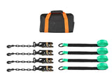 Wheel Chock Tie-Down Kit, Tire-Style Tow Dolly Strap, Car Tie Down Kit with Heavy-Duty Hook, Break V952-CLJGTJ2LTXZX66N3Q001V0