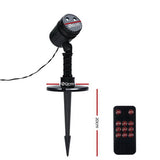 1X Projector Light Christmas Lights Laser Outdoor Decorations Jingle Jollys XMAS-LASER-BK-003