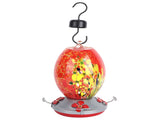 Hummingbirds Water Feeder Colorful Painting Glass Bird Feeding Tool for Garden CourtyardQ1 V1294-YM0901-3111200116911