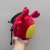 Red Crab Chalk Bag Rock Climbing Chalk Bag Suitable Bouldering Gym Indoor & Outdoor Climbing with V1261-REDCRAB001