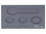 Coffee Tampers Mat Portable PVC Polished Back Antiskid Coffee Tamping Pad for Bar Cafe Home Grey V1294-YM0626-3118220323012