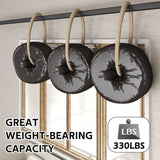 Sliding Barn Door Hardware Kit Rust Resistant Heavy Duty 1.83m V178-66894