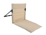Outdoors Lounger Park Beach Chair Portable Folding Beach Lounge Chair for Adults Kaki V1294-YM0901-3111230104113