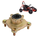 Front Disc Brake Wheel Hub Front Disc Wheel Rim Hub, Steel Alloy 4 Stud Brake Wheel Rim Hub for Go V1369-AZ3-W-16118