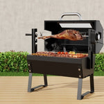 Grillz BBQ Grill Charcoal Electric Smoker Roaster BBQ-ELC-RAC-6535-BK