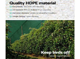 Instahut 50% Shade Cloth 3.66x20m Shade Cloth Sail Heavy Duty Shadecloth Garden Mesh Roll GR SH-CL-366X200-100-GR