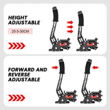 Racing Games Handbrake PC USB Universal Adjustable Aluminium Alloy Handbrake Dual Modes Plug and V985-GAMINGHANDBRAKE