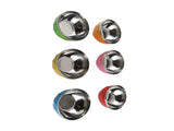 6Pcs set Color Stainless Steel Bowl Heat Insulation Salad Noodles Bowl for Home Kitchen V1294-YM0901-3118210200411