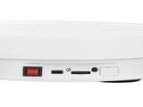 360 Degree Rotating Display Stand Speed and Direction Adjustable USB Powered 22cm Electric Rotating V1294-YM0901-3117240081412