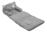 Kids Sofa for Baby Toddler Cute Cartoon Cat Convertible Armrest Chair Fold Out Couch Bed for Napping V1294-YM0901-3116230017312