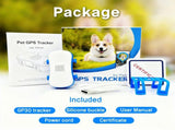4G Dog Cat GPS Tracker - Waterproof Smart Locator with iOS/Android App, Live Tracking & Light/Sound V201-W13485931