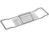 Metal Bathtub Rack Retractable Adjustable Removable Stand Bathroom Caddy Tray Rack for Hotels V1294-YM0523-3112220004511