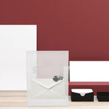 Worgeous Lock Box For Keys Acrylic Transparent Donation Box For Organizations Work Unit 1 Set V1192-AZ-W-23940