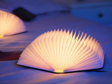 Christmas giftsRechargeable LED Book Night Light Creative Folding Wooden Lamp with Magnetic Design V1107-LED BOOK NIGHT LIGHT3-XL