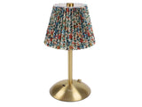 Small Pleated Table Lamp Iron Fabric Soft Lighting Bedside Nightstand Desk Lamp for Bedroom Living V1294-YM0901-3119250067813