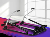 Everfit Rowing Machine 12 Levels Hydraulic Rower Fitness Gym Home Cardio ROWING-OIL-12L-BK