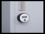 4-Door Vertical Locker for Office Gym Shed School Home Storage V63-832531