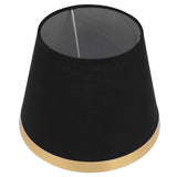 Fabric Lamp Shade European Style Modern Lampshade for E27 Table Lamp Floor Light SuppliesPX125 Black V1294-YM0901-3119210143011