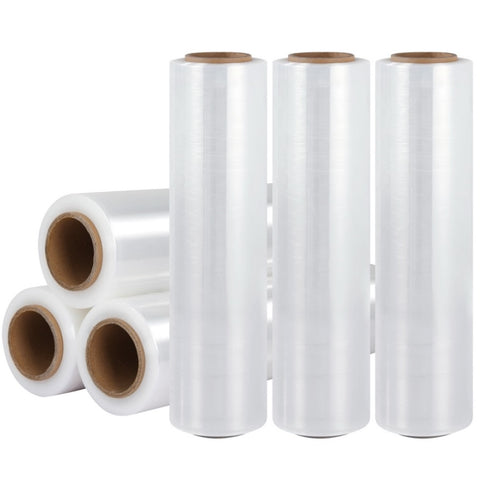 500mm x 400m Stretch Film Pallet Shrink Wrap 6 Rolls Package Use Plastic Clear SF-50X400-2-TPX3