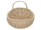 Wall Hanging Rattan Basket Multifunctional Wall Mounted Woven Storage Basket for Home Beige V1294-YM3117220247011-0421