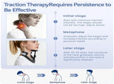Extra Large Posture Corrector for Neck & Cervical Spine Alignment - 360&deg Adjustable Neck Collar with V1107-108-96829-BLK-XL